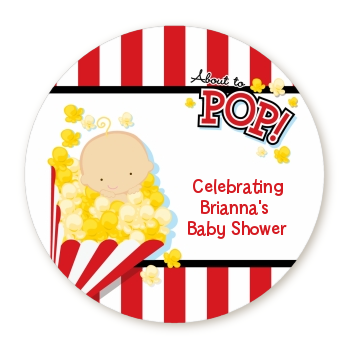 About To Pop - Personalized Baby Shower Table Confetti