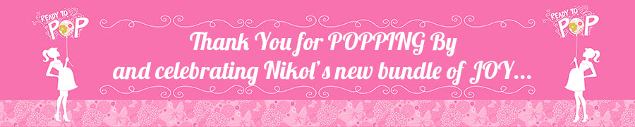 She's Ready To Pop Pink - Personalized Baby Shower Banners