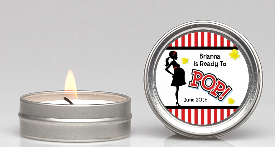 Ready To Pop - Baby Shower Candle Favors